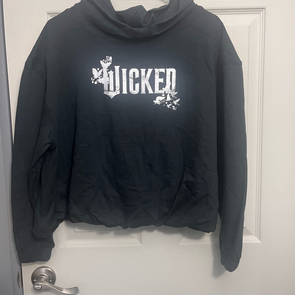Wicked Graphic Black Hoodie Sweatshirt